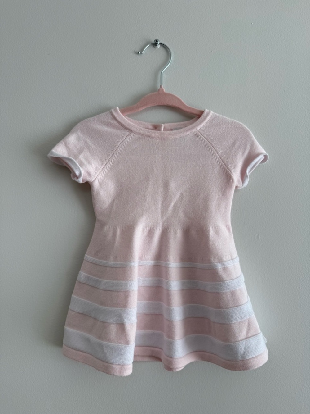 Janie and Jack Light Pink Knit Top